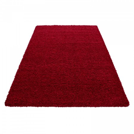 Kusový koberec Life Shaggy 1500 – červená 140x200 cm