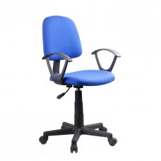 Kancelářská židle TAMSON - modrá / černá