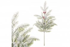 Větvička ojíněná, umělá vánoční dekorace VP2033