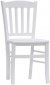 Dřevěná židle Veneta Bílá