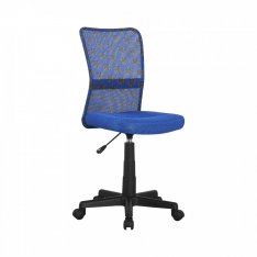 Dětská otočná židle GOFY, modrá/vzor/černá