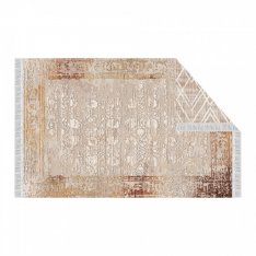 Oboustranný koberec NESRIN 80x150 cm - béžová/vzor