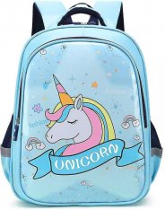 Školní batoh Unicorn modrý DBBH1303