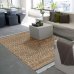 Oboustranný koberec MADALA 180x270 cm - vzor / hnědá