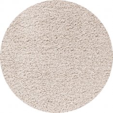 Kruhový koberec Dream Shaggy 4000 – béžová 80x80 (průměr) kruh