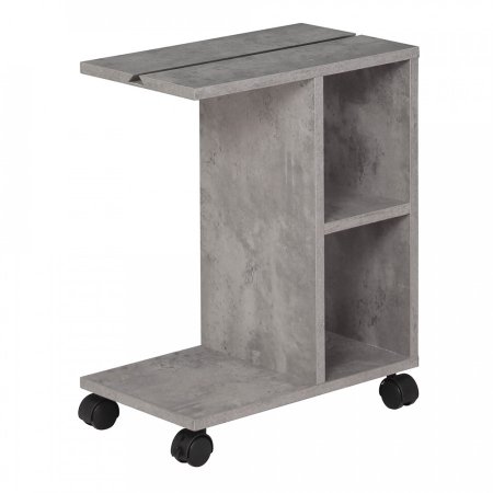 Příruční stolek NIDEN - světlý beton
