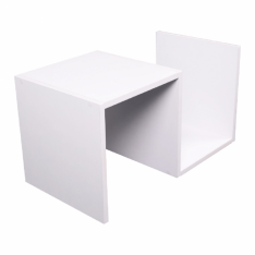 Příruční stolek VALMAR - bílá