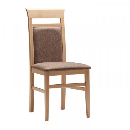 Židle Timo, moření dub Sonoma, látka Ambra grigio 101 - II.jakost