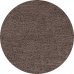 Kruhový koberec Dream Shaggy 4000 – hnědá 80x80 (průměr) kruh