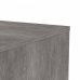 Komoda Simplicity 236 beton/bílý lesk
