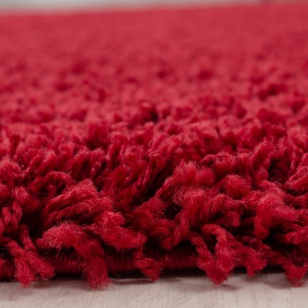 Kusový koberec Life Shaggy 1500 – červená 80x250 cm